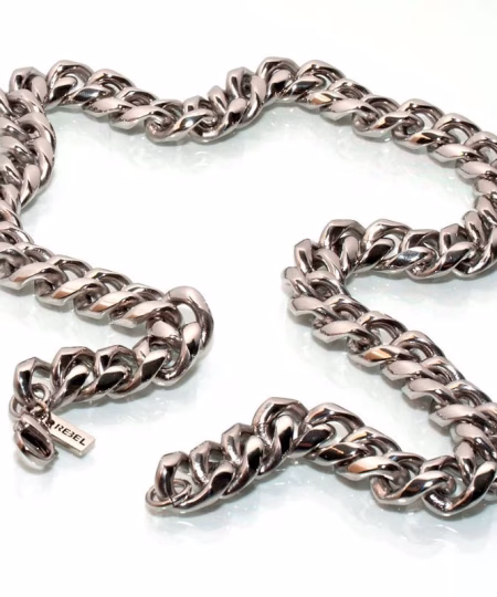 Menns stål halskjede