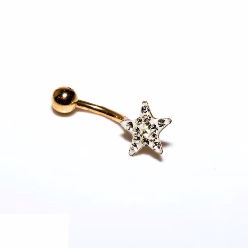 GoldStar navlepiercing