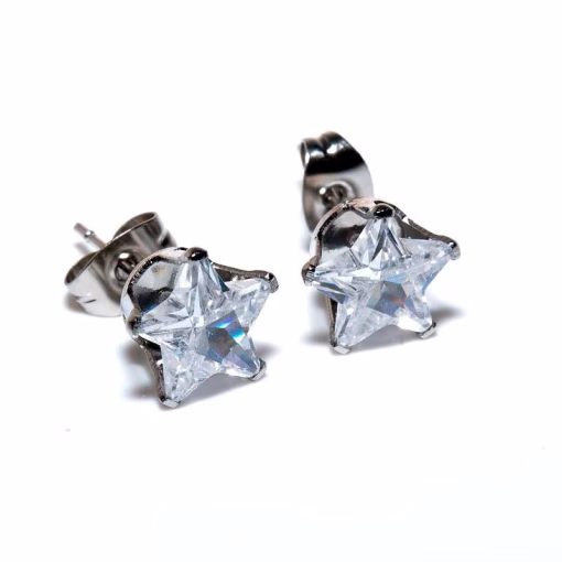 Zircon stud øredobber