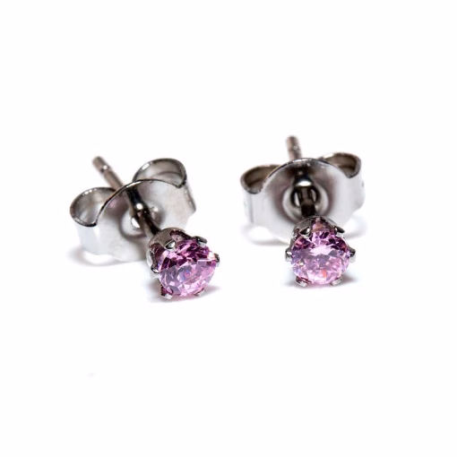 Liten Zircon stud øredobber