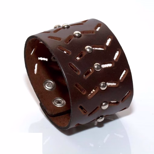 lær armbånd