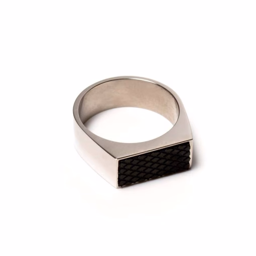 Rustfritt stål ring
