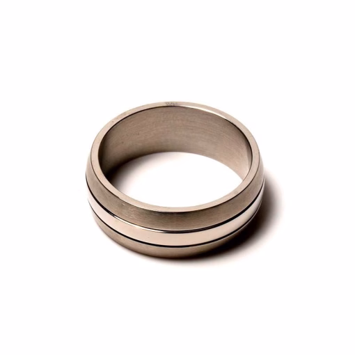 Rustfritt stål ring