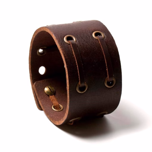 lær armbånd