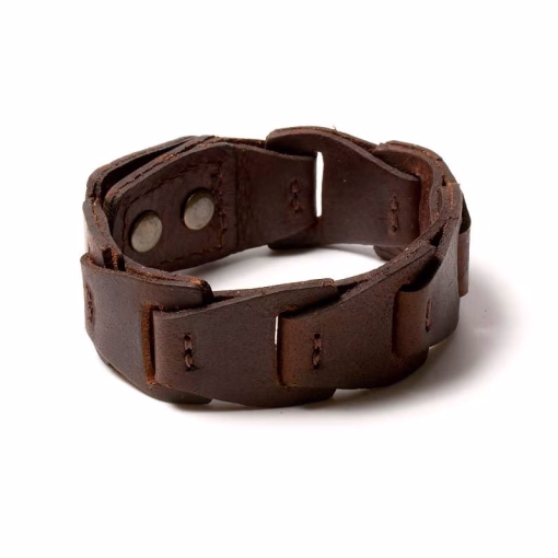lær armbånd