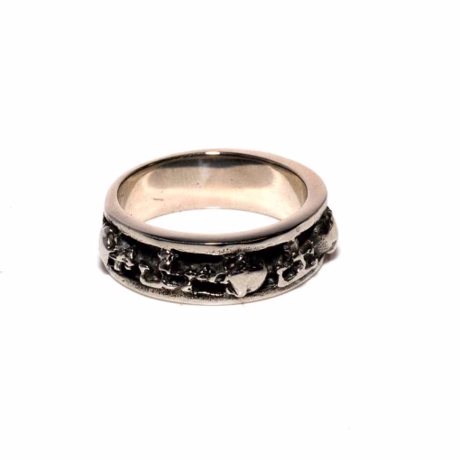 Menns stål ring