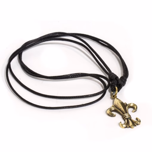 Fleur de lis anheng halskjede